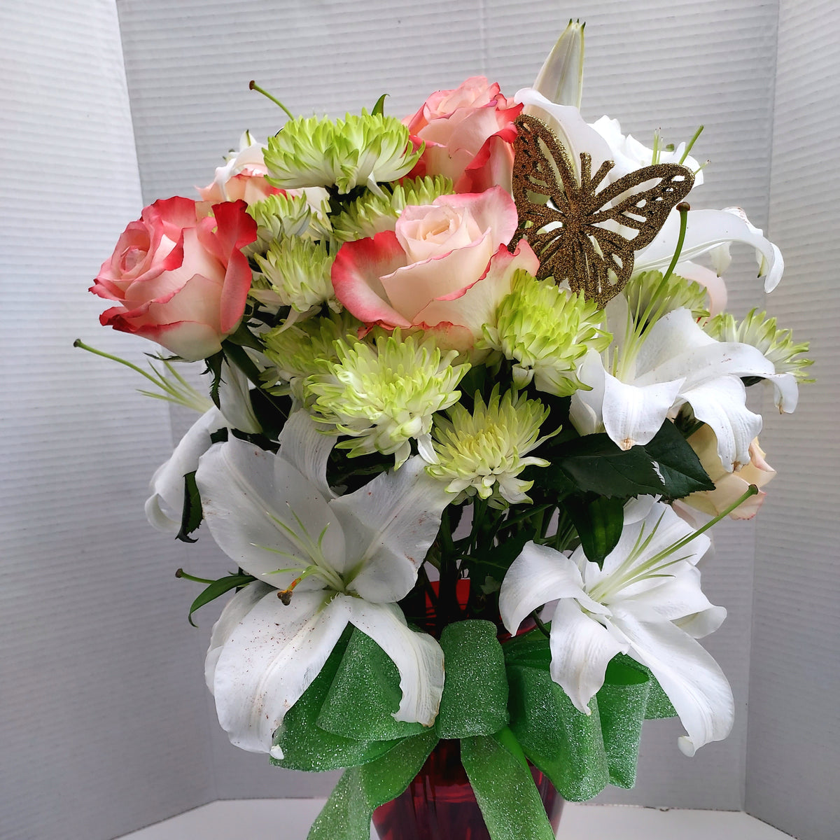 Fresh Flower Topiary Arrangements