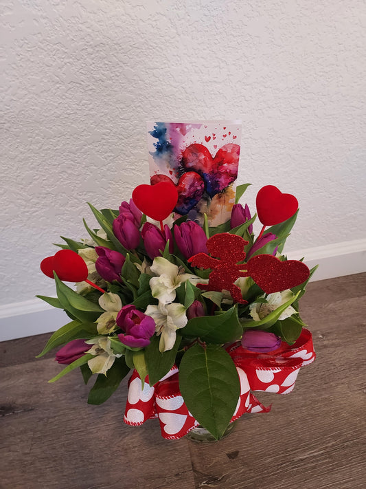 Valentine Tulips