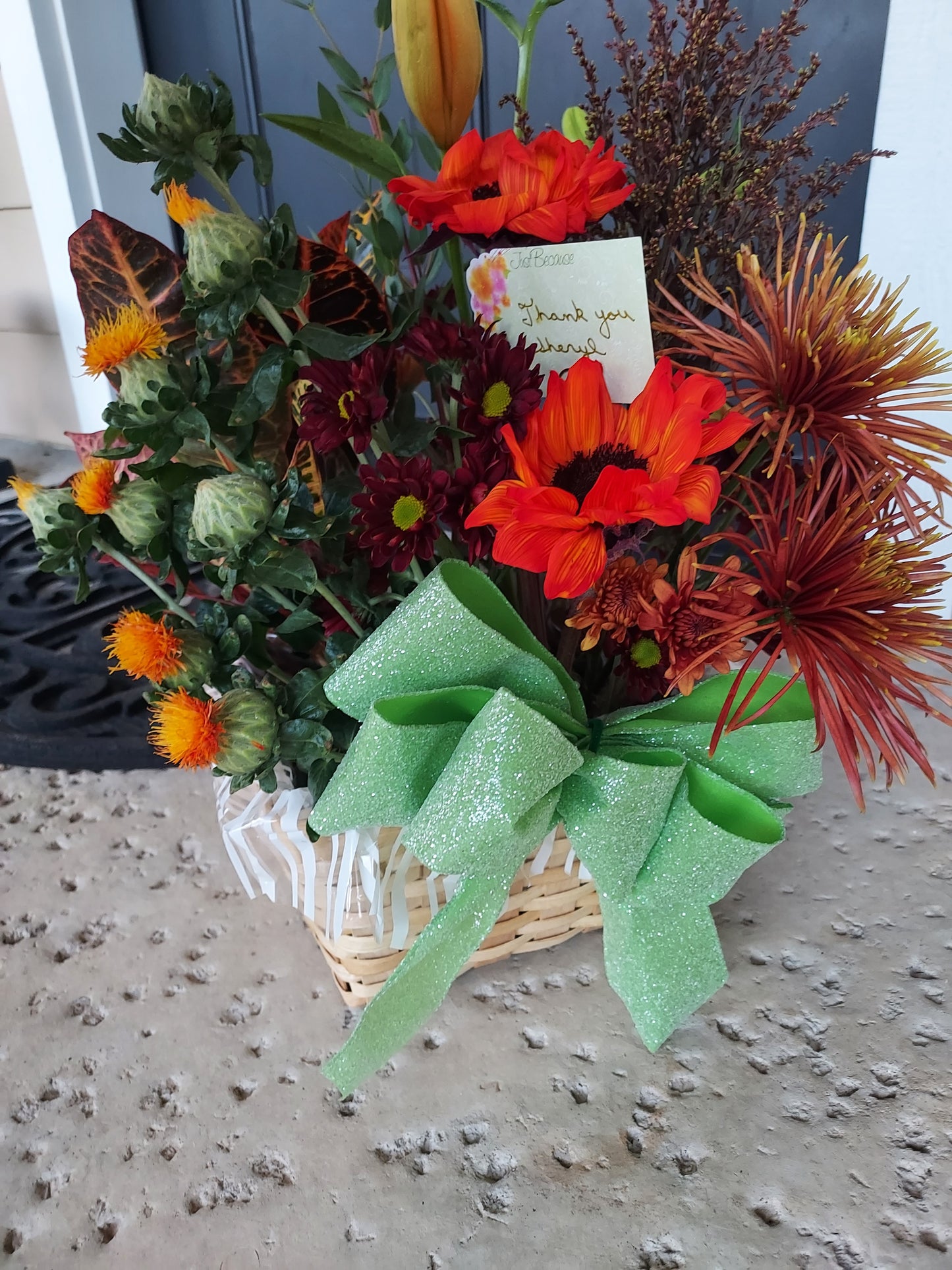 Fresh Flower Basket
