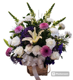 Sympathy Service Flower Baskets