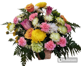 Sympathy Service Flower Baskets