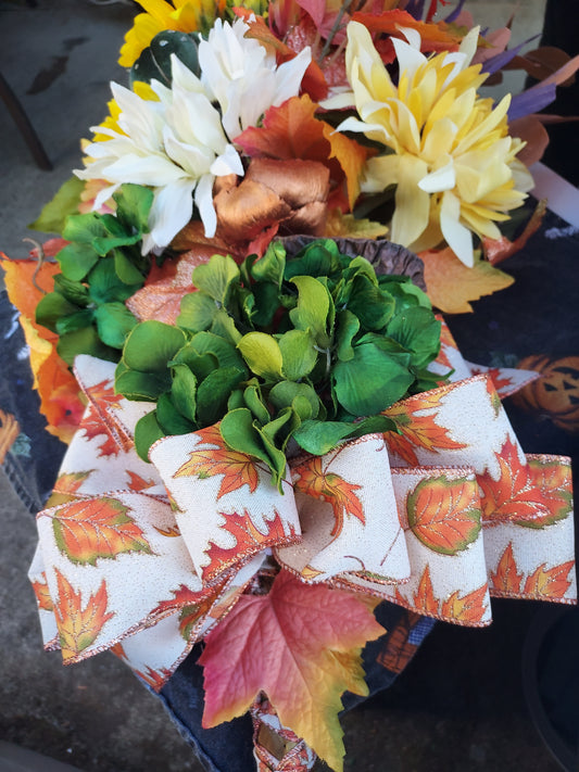Fall Sunflower Swag