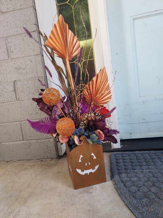 Jack-o-lantern Fall Floral