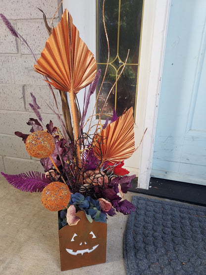 Jack-o-lantern Fall Floral