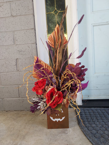 Jack-o-lantern Fall Floral
