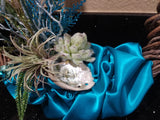 Ocean Bliss Grapevine Wreath With Satin Waves